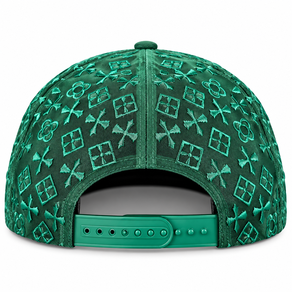 Money Green Velvet N.A.S Hat