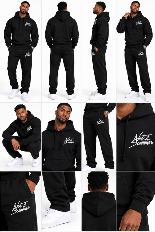 Black N.A.S. Sweatsuit