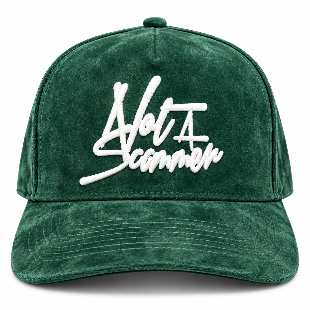 Money Green Velvet N.A.S Hat