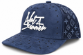 Rhinestone Navy Blue N.A.S. Hat