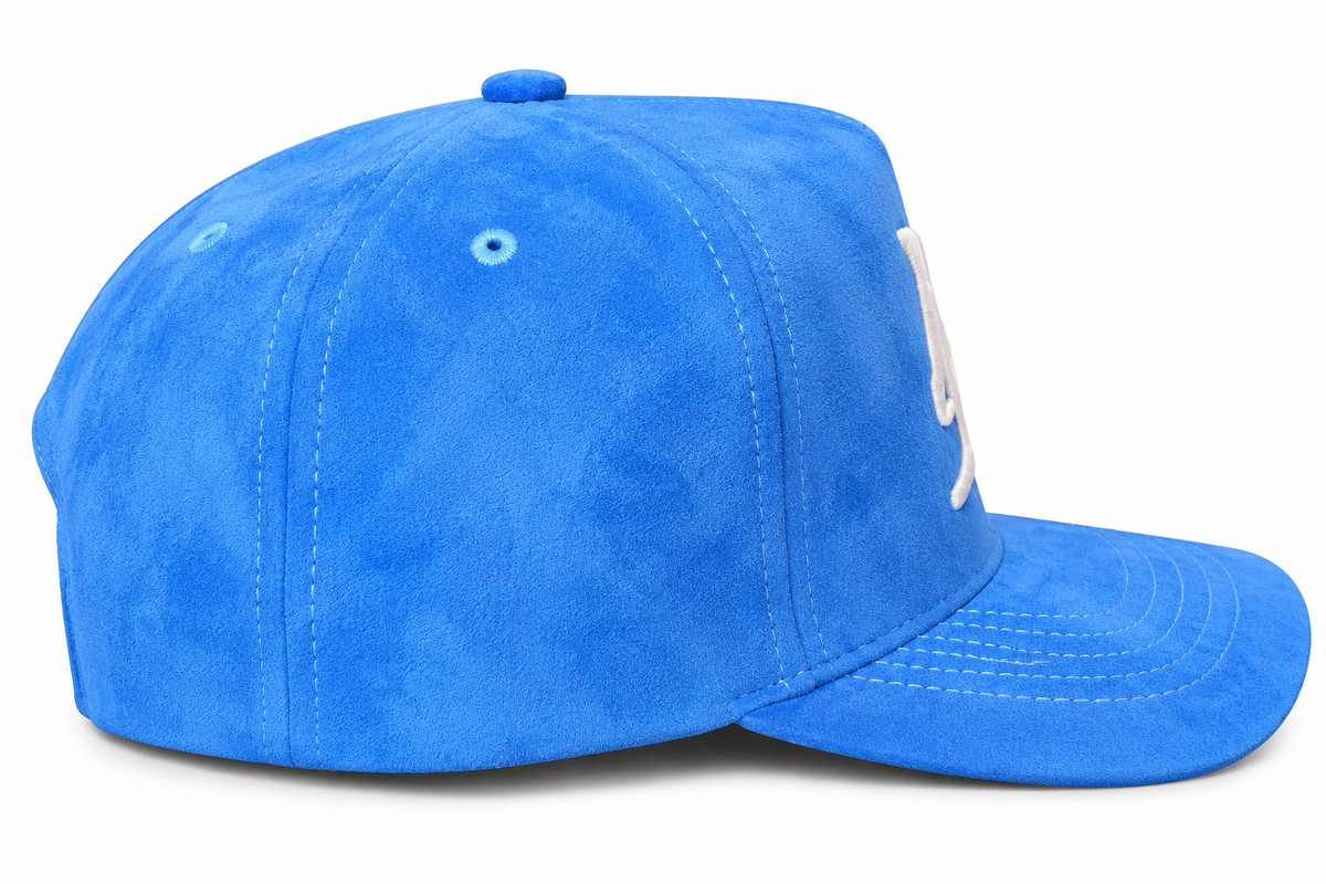 Baby Blue Suede N.A.S. Hat
