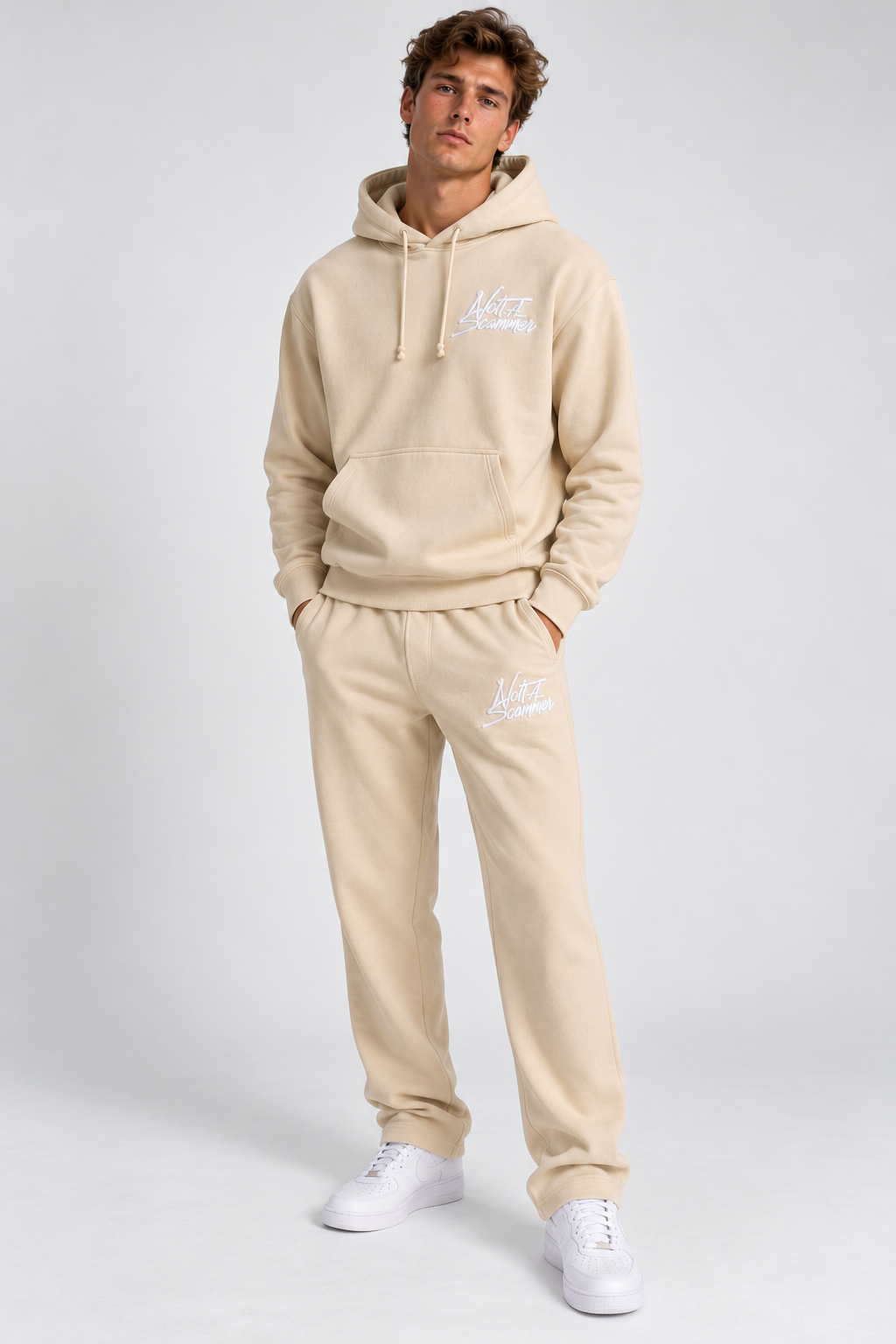 N.A.S Tan Sweatsuit