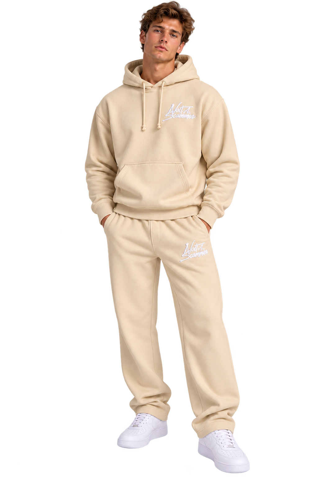 N.A.S Tan Sweatsuit