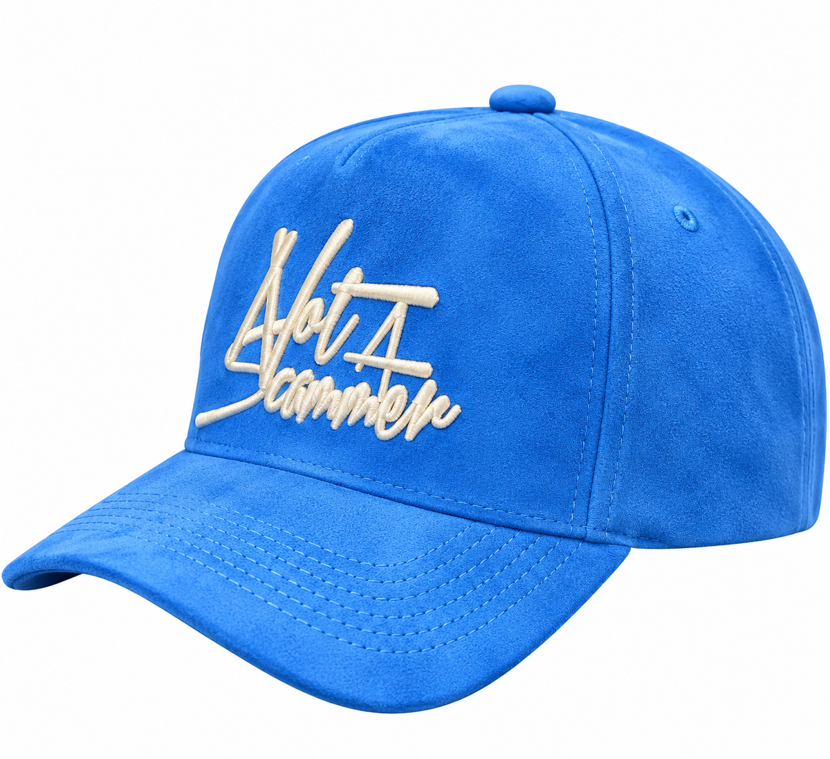 Baby Blue Suede N.A.S. Hat